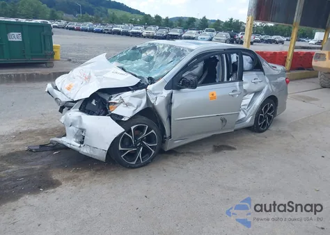 2013 Toyota Corolla S z USA, uszkodzony, nr VIN 2T1BU4EE1DC004028